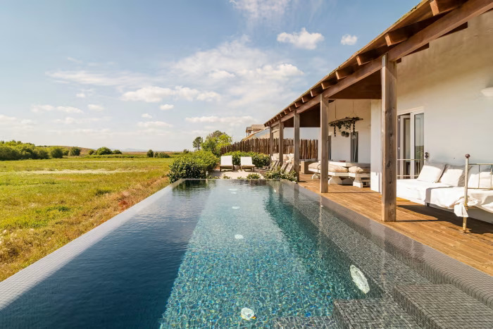 Mountain lodge in Vallonga, Dolomites, Italy